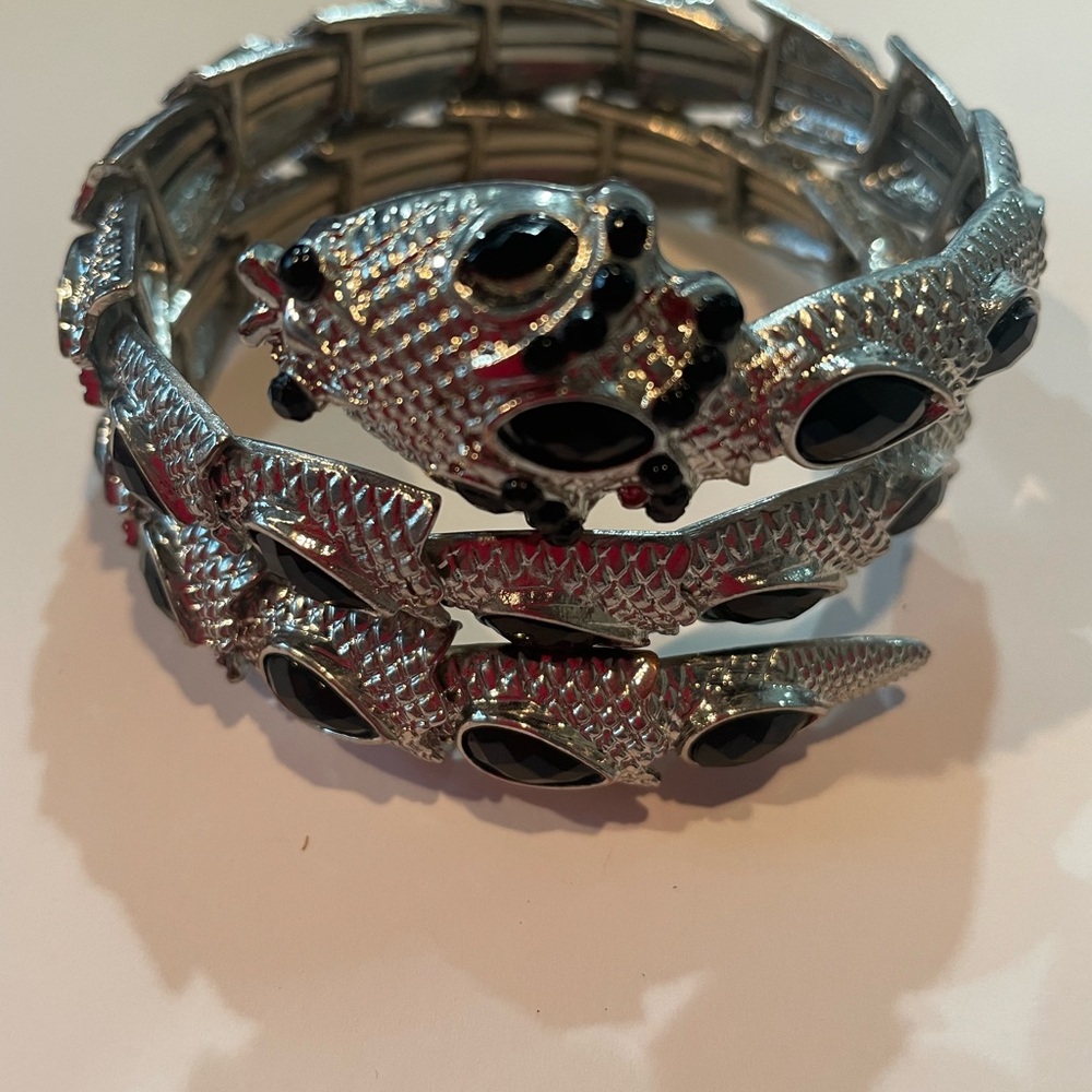 Bebe Serpent Upper Arm Bangle - image 2